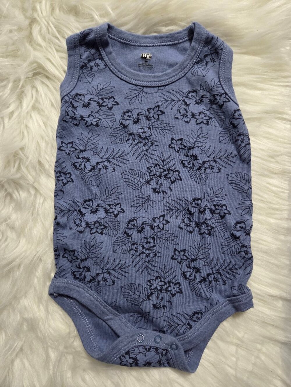 Hudson Baby Floral Bodysuit